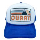 Kid's Ouray, Colorado Trucker Hat - Retro Mountain  Snapback Youth Hat-7