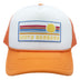 Orange / White