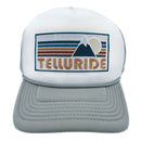 Kids' Telluride, Colorado Trucker Hat - Retro Mountain Snapback Youth Hat-4
