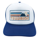Kids' Telluride, Colorado Trucker Hat - Retro Mountain Snapback Youth Hat-2