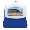 Kid's Telluride, Colorado Hat (Ages 2-12) - Retro Mountain Snapback Trucker Telluride Youth Hat / Kid's Hat