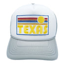 Kids' Texas Trucker Hat - Retro Sun Snapback Youth Hat-3