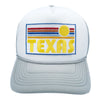 Kid's Texas Hat (Ages 2-12) - Retro Sun Texas Snapback Trucker Youth Hat / Kid's Hat