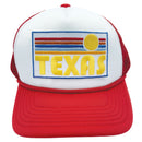 Kids' Texas Trucker Hat - Retro Sun Snapback Youth Hat-6