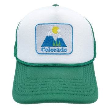 Kids' Colorado Trucker Hat - Bluebird Snapback Youth Hat
