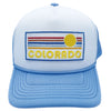 Light Blue / White