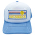 Light Blue / White