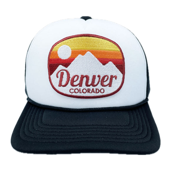 Kids' Denver, Colorado Trucker Hat - Retro Snapback Youth Hat