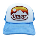 Kids' Denver, Colorado Trucker Hat - Retro Snapback Youth Hat-5