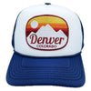 Navy Blue / White