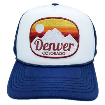 Kids' Denver, Colorado Trucker Hat - Retro Snapback Youth Hat