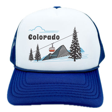 Kid's Colorado Gondola Trucker Hat - Snapback Youth Hat - 0