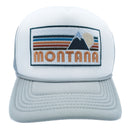 Kids' Montana Trucker Hat - Retro Mountain Snapback Youth Hat-3