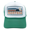 Kids' Montana Trucker Hat - Retro Mountain Snapback Youth Hat-4