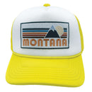 Kids' Montana Trucker Hat - Retro Mountain Snapback Youth Hat-10