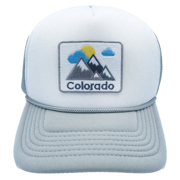 Kids' Colorado Trucker Hat - Mountains Snapback Youth Hat
