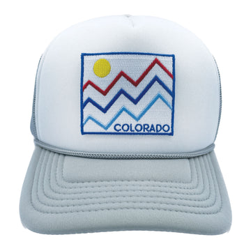 Kids' Colorado Trucker Hat - Retro Snapback Youth Hat - 0