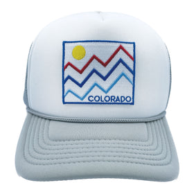 Kid's Colorado Hat (Ages 2-12) - Retro Snapback Trucker Colorado Toddler Hat / Kid's Hat