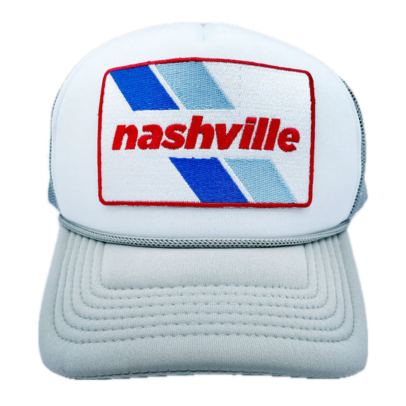 Kids' Nashville, Tennessee Trucker Hat - Retro Snapback Youth Hat