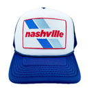 Kids' Nashville, Tennessee Trucker Hat - Retro Snapback Youth Hat-3