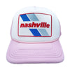 Kid's Nashville, Tennessee Hat (Ages 2-12) - Retro Nashville Snapback Trucker Youth Hat / Kid's Hat