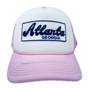 Kid's Atlanta, Georgia Trucker Hat - Retro  Snapback  Youth Hat-9