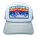 Kid's Colorado Trucker Hat - Retro  Snapback Youth Hat-2