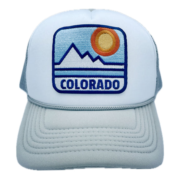 Kid's Colorado Trucker Hat - Retro Snapback Youth Hat
