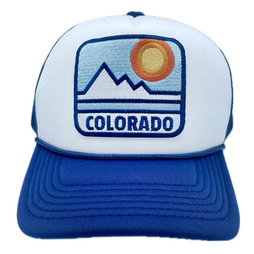 Kid's Colorado Trucker Hat - Retro Snapback Youth Hat - 0