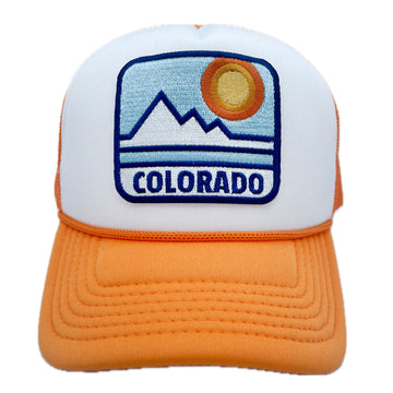 Kid's Colorado Trucker Hat - Retro Snapback Youth Hat