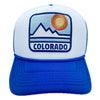 Royal Blue / White
