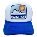 Kid's Colorado Trucker Hat - Retro Snapback Youth Hat-9