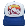 Navy Blue / White