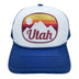 Navy Blue / White