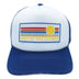 Navy Blue / White