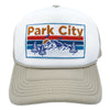 Kid's Park City, Utah Hat (Ages 2-12) - Retro Mountain Snapback Trucker Park City Youth Hat / Toddler Hat