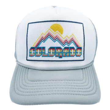 Kids' Colorado Trucker Hat - Retro Snapback Youth Hat - 0