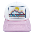 Kids' Colorado Trucker Hat - Retro Snapback Youth Hat-10