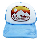 Kid's Lake Tahoe, California Trucker Hat - Retro Mountain Snapback Youth Hat-6