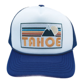 Kids' Lake Tahoe, California Trucker Hat - Retro Mountain Snapback Youth Hat