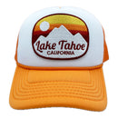 Kid's Lake Tahoe, California Trucker Hat - Retro Mountain Snapback Youth Hat-8