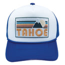 Kids' Lake Tahoe, California Trucker Hat - Retro Mountain Snapback Youth Hat-8