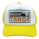 Kids' Lake Tahoe, California Trucker Hat - Retro Mountain Snapback Youth Hat-10