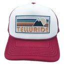 Kids' Telluride, Colorado Trucker Hat - Retro Mountain Snapback Youth Hat-7