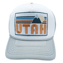 Kids' Utah Trucker Hat - Retro Mountain Snapback Youth Hat-5