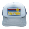Nashville, Tennessee Trucker Hat - Retro Sun Snapback Nashville Hat / Adult Hat