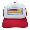 Lake of the Ozarks, Missouri Trucker Hat - Retro Sun Snapback Lake of the Ozarks Hat / Adult Hat