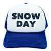 Kid's Snow Day Trucker Hat (Ages 2-12) - Retro Snapback Trucker Youth Hat / Kid's Hat