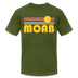 Moab, Utah T-Shirt - Retro Sunrise Unisex Moab T Shirt - olive