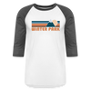 Winter Park, Colorado Baseball T-Shirt - Retro Mountain Unisex Winter Park Raglan T Shirt